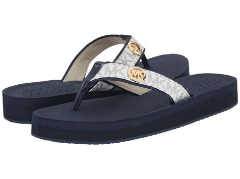 michael michael kors gage platform flip flops|MICHAEL Michael Kors Platform Flip.